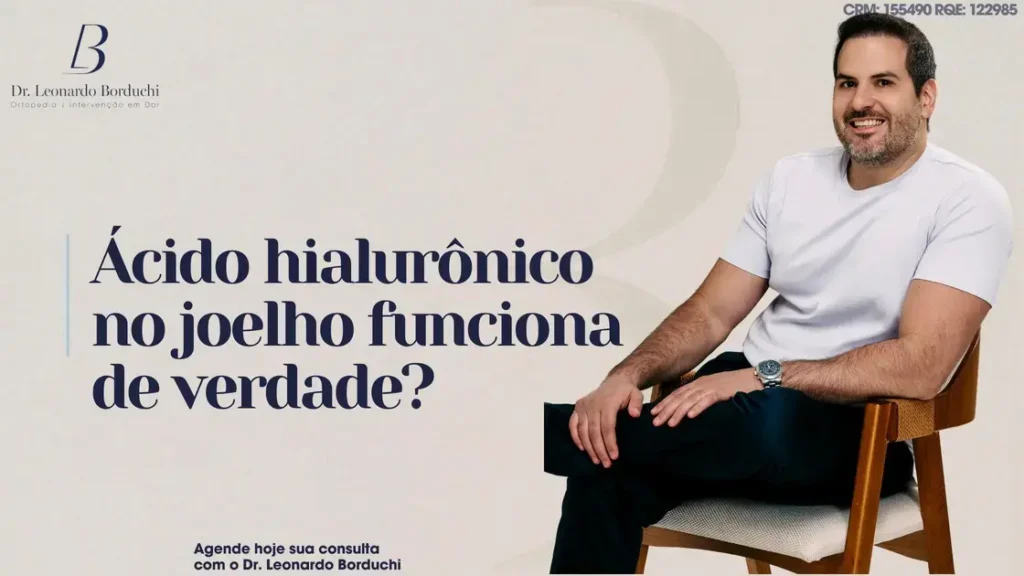 Ácido hialurônico no joelho funciona de verdade? A verdade clínica