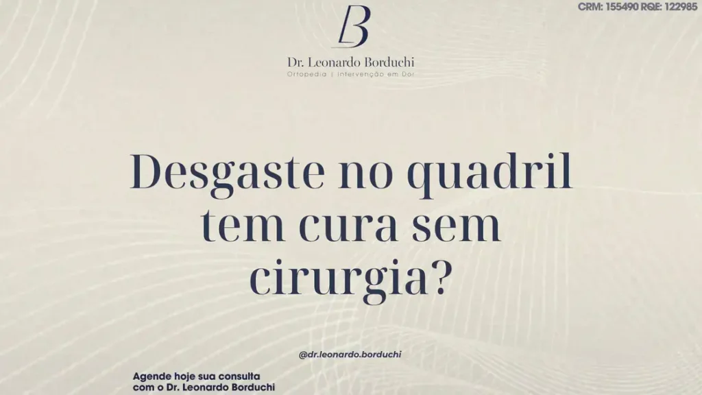Desgaste no quadril tem cura sem cirurgia? Novas terapias em foco