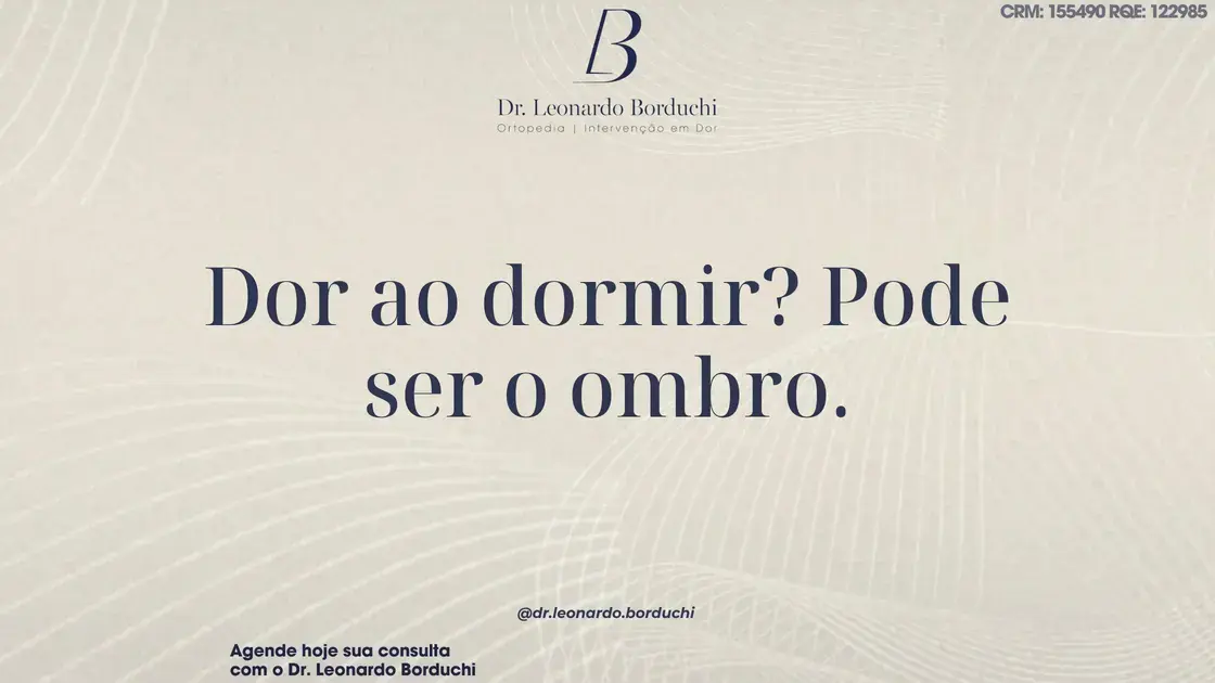 Dor no Ombro Noturna: Causas e Soluções