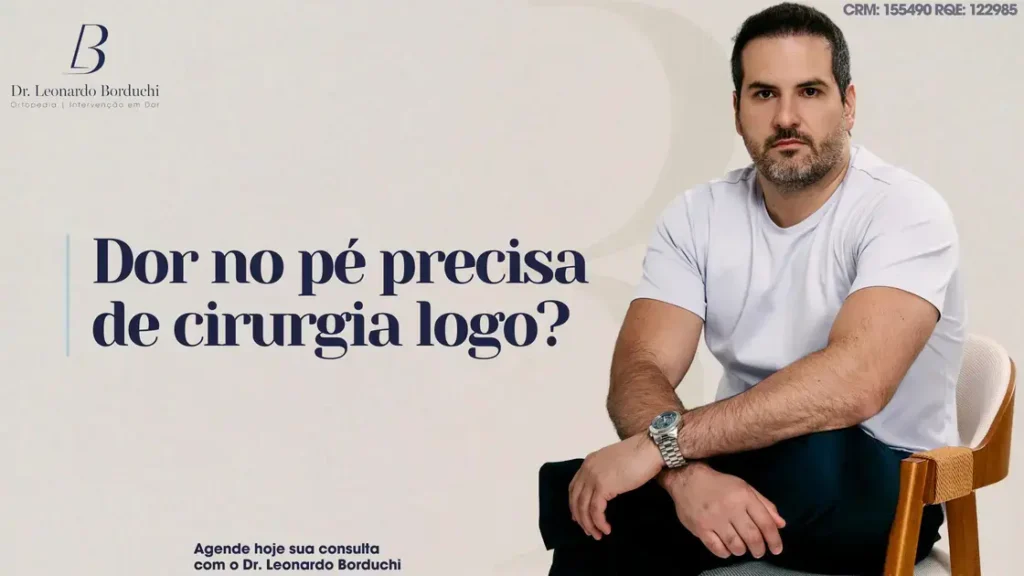 Dor no pé precisa de cirurgia logo? Conheça os tratamentos iniciais