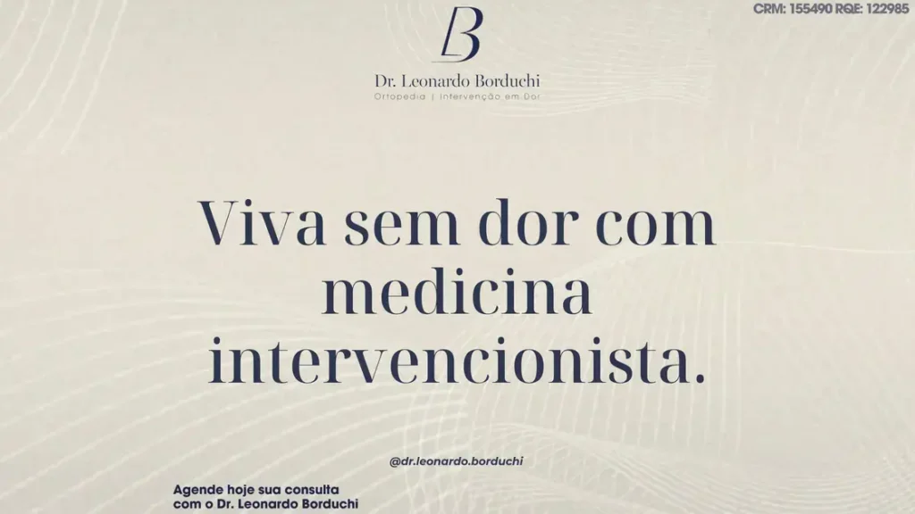 Medicina Intervencionista no Tratamento da Dor