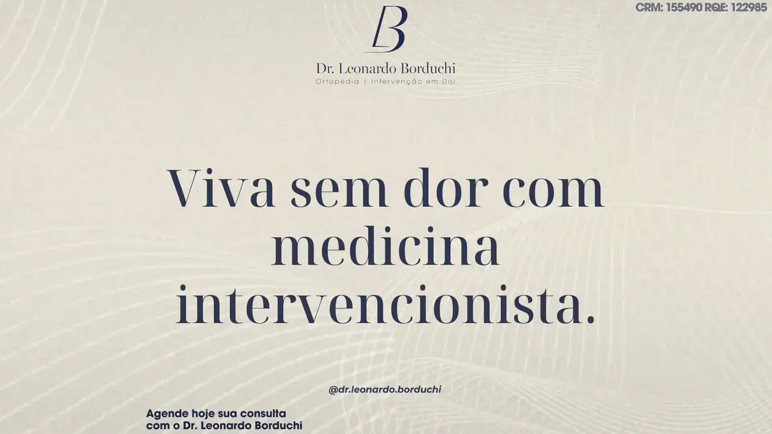 Medicina Intervencionista no Tratamento da Dor