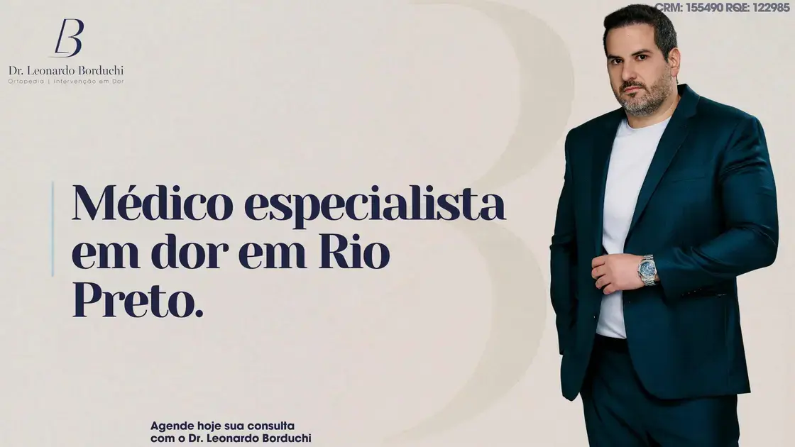 Médico especialista em dor em Rio Preto: Marque sua consulta hoje