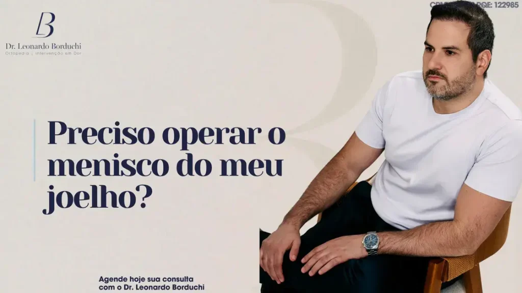 Preciso operar o menisco do meu joelho? Alternativas viáveis