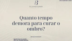 Quanto tempo demora para curar dor no ombro com tratamento médico?