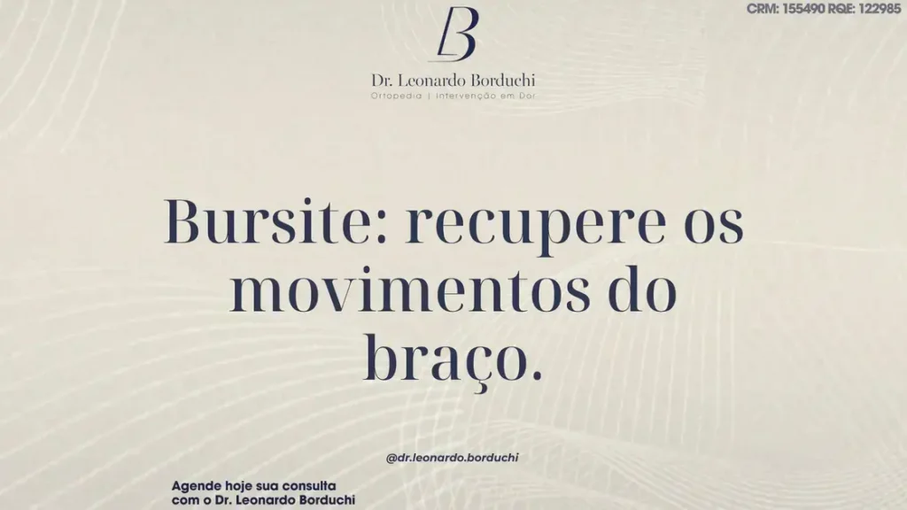 Tratamento Completo para Vencer a Bursite