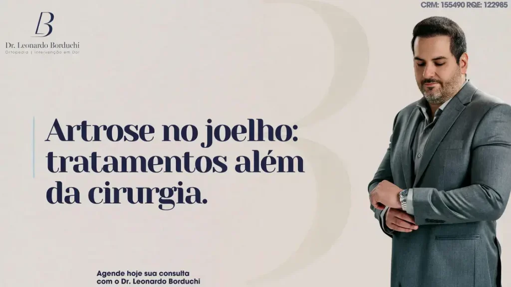 Artrose no joelho: tratamentos além da cirurgia.