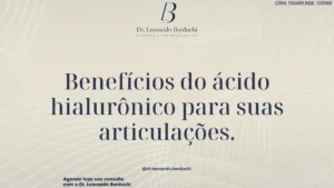 Benefícios do ácido hialurônico para suas articulações.