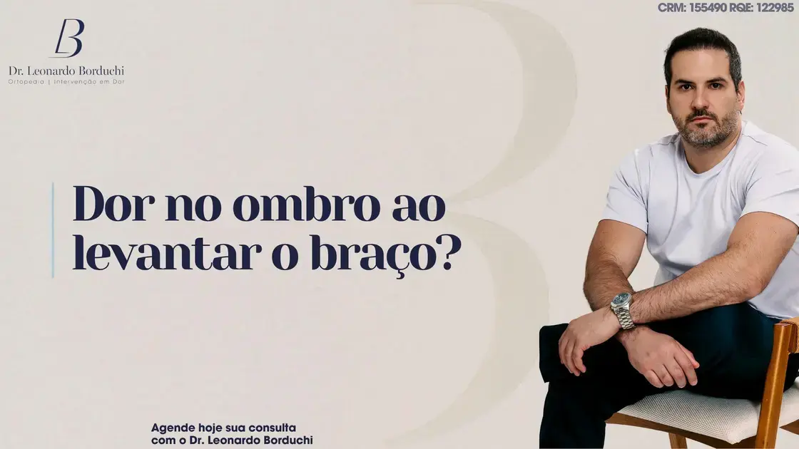 Dor no ombro ao levantar o braço?