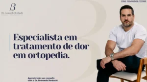 Especialista em tratamento de dor em ortopedia.