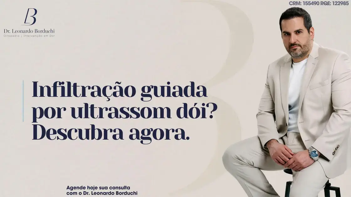 Infiltração guiada por ultrassom dói? Descubra agora.