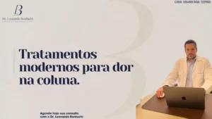Tratamentos modernos para dor na coluna.